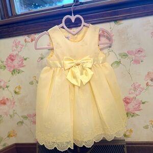 Yellow special occasion dress